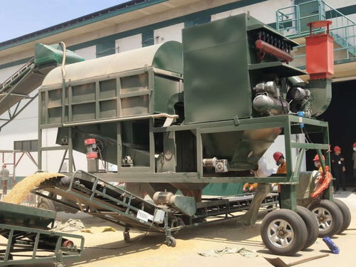 滾振清理篩 sx 200移動式脈沖除塵滾振清理篩用于水稻